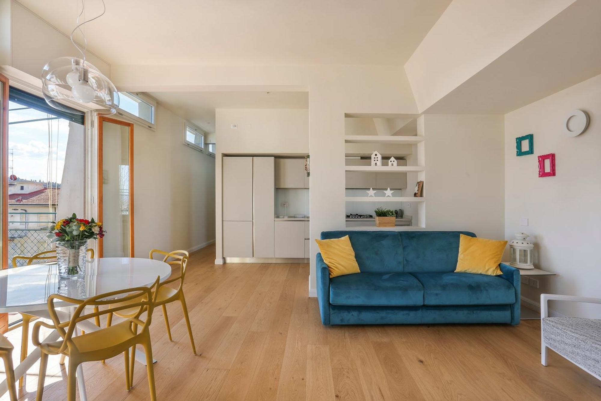 Penthouse With Big Terrace In Oltrarno Firenze